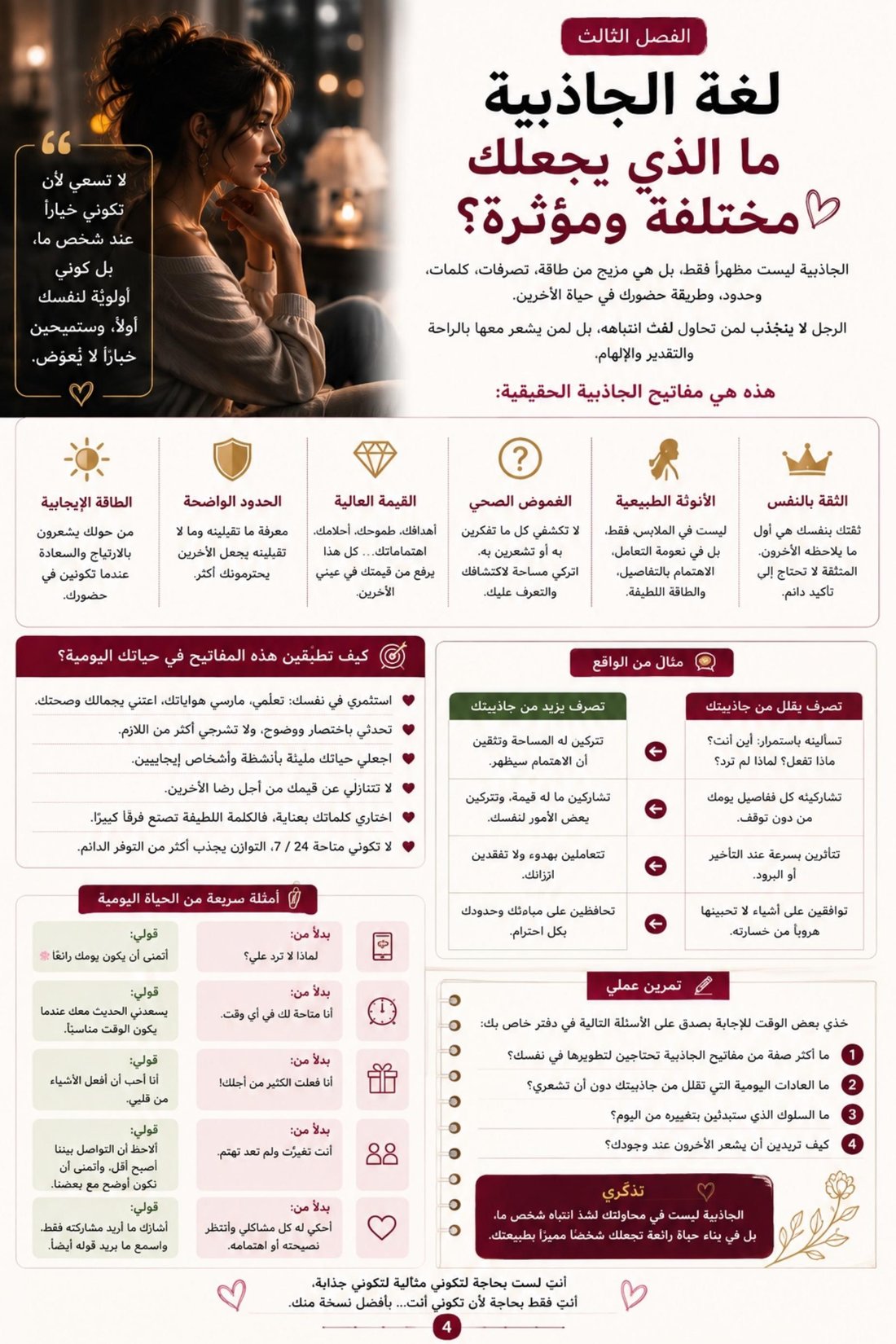 معاينة من كتاب كيف تجعله يطاردك — الفصل الثالث — لغة الجاذبية